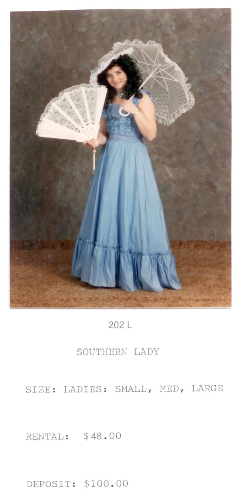 SOUTHERN LADY - BLUE